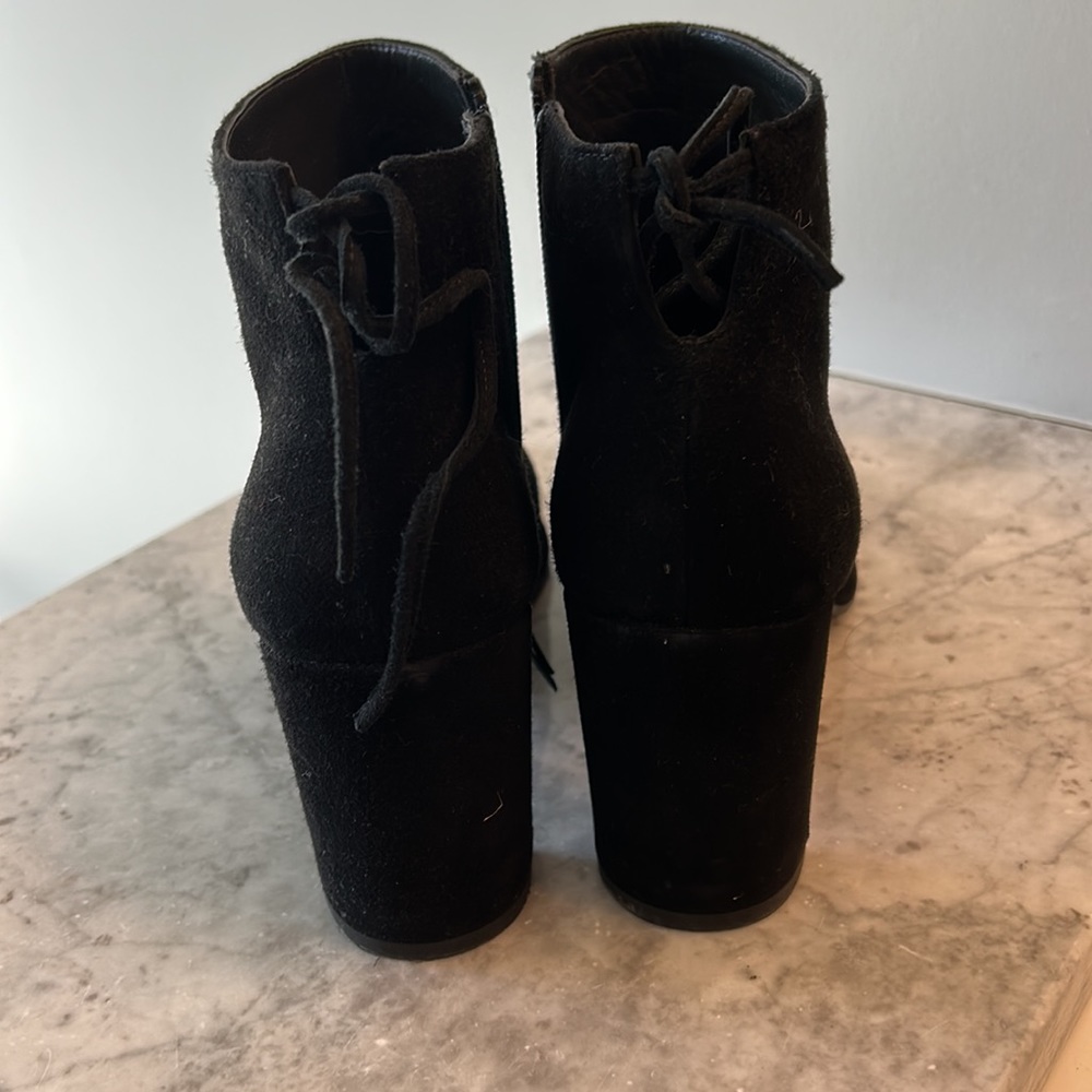 Stuart Weitzman Suede Booties - image 4